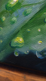 Load image into Gallery viewer, "Awaiting Dinner" Portrait of a Ranitomeya Variabilis Southern || 8x10" Original Oil on Canvas
