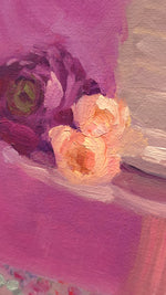 Load image into Gallery viewer, Pink Cake || 5x7" Original Oil Painting
