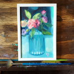 Load image into Gallery viewer, Floral Study Spring 2021 || 4x6&quot; Original Oil Painting
