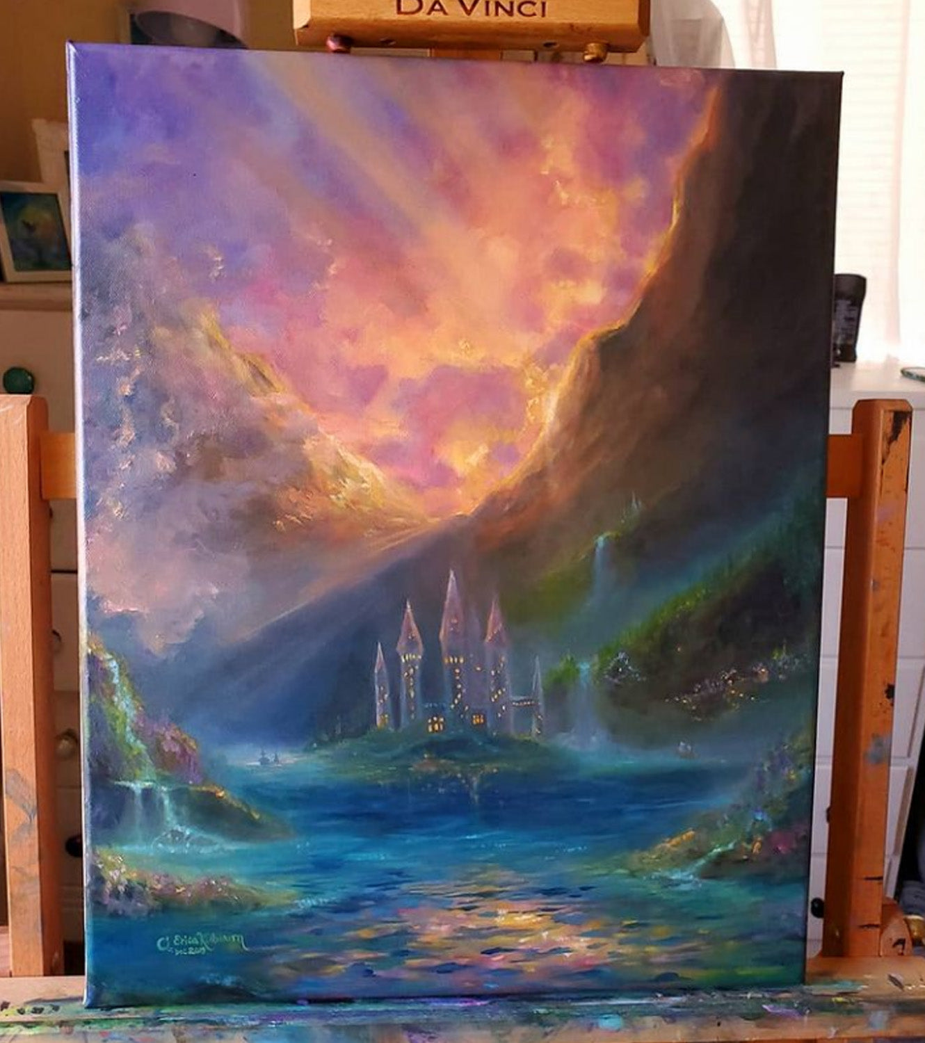 “River of Dreams” Acrylic Painting on 16x20 Canvas | artfromtheheartcafe